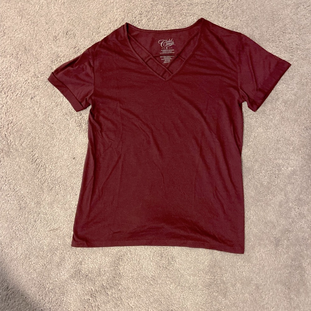 Maroon T-shirt